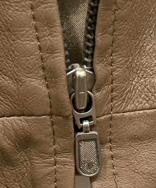 POLO CLUB（ポロクラブ）POLO CLUB (ポロクラブ) レザージャケット ブラウン サイズ:XXSの古着・服飾アイテム