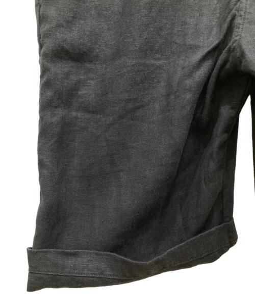 69（シックスティーナイン）69 (シックスティーナイン) リネンサロペット ブラック サイズ:XSの古着・服飾アイテム