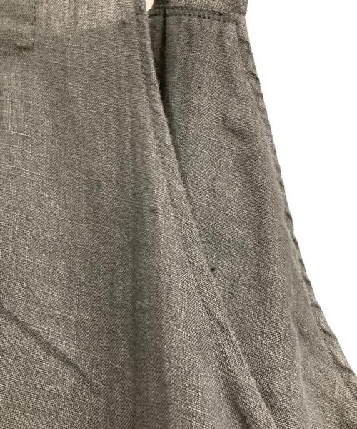 69（シックスティーナイン）69 (シックスティーナイン) リネンサロペット ブラック サイズ:XSの古着・服飾アイテム