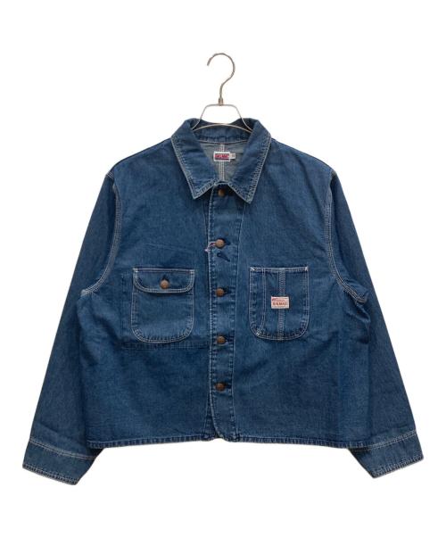 B:MING by BEAMS（ビーミングバイビームス）B:MING by BEAMS (ビーミングバイビームス) BIG MAC (ビッグマック) 別注ショート カバーオール インディゴ サイズ:M 未使用品の古着・服飾アイテム