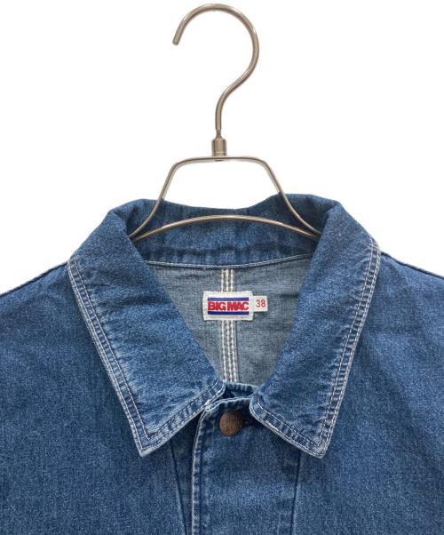 B:MING by BEAMS（ビーミングバイビームス）B:MING by BEAMS (ビーミングバイビームス) BIG MAC (ビッグマック) 別注ショート カバーオール インディゴ サイズ:M 未使用品の古着・服飾アイテム