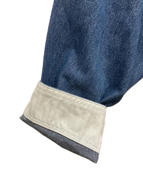 B:MING by BEAMS（ビーミングバイビームス）B:MING by BEAMS (ビーミングバイビームス) BIG MAC (ビッグマック) 別注ショート カバーオール インディゴ サイズ:M 未使用品の古着・服飾アイテム