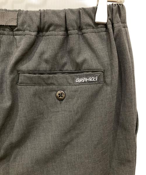 GRAMICCI（グラミチ）GRAMICCI (グラミチ) green label relaxing (グリーンレーベルリラクシング) 別注PEトロイージースラックス グレー サイズ:SIZE Mの古着・服飾アイテム