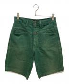 MARITHE+FRANCOIS GIRBAUDマリテフランソワジルボー）の古着「ハーフパンツ」｜グリーン