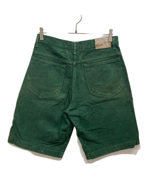 MARITHE+FRANCOIS GIRBAUD（マリテフランソワジルボー）MARITHE+FRANCOIS GIRBAUD (マリテフランソワジルボー) ハーフパンツ グリーン サイズ:76cm (W30)の古着・服飾アイテム