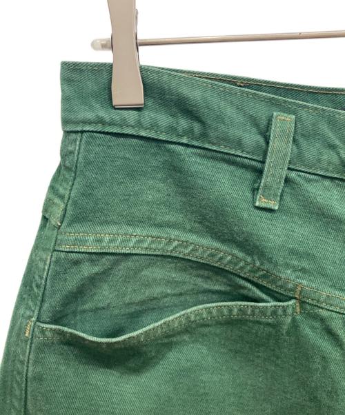 MARITHE+FRANCOIS GIRBAUD（マリテフランソワジルボー）MARITHE+FRANCOIS GIRBAUD (マリテフランソワジルボー) ハーフパンツ グリーン サイズ:76cm (W30)の古着・服飾アイテム