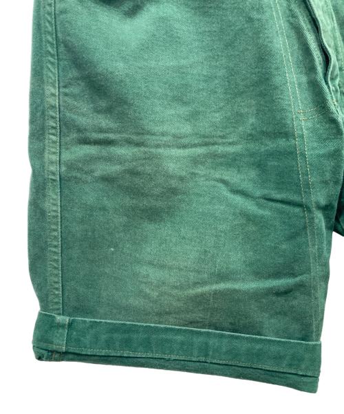 MARITHE+FRANCOIS GIRBAUD（マリテフランソワジルボー）MARITHE+FRANCOIS GIRBAUD (マリテフランソワジルボー) ハーフパンツ グリーン サイズ:76cm (W30)の古着・服飾アイテム