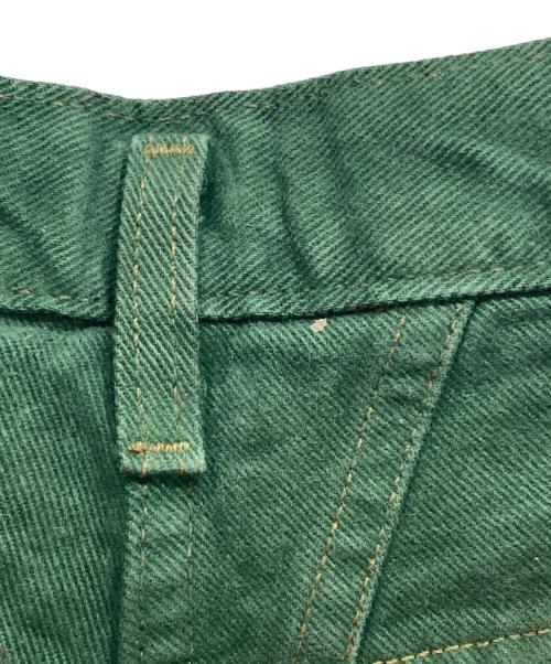 MARITHE+FRANCOIS GIRBAUD（マリテフランソワジルボー）MARITHE+FRANCOIS GIRBAUD (マリテフランソワジルボー) ハーフパンツ グリーン サイズ:76cm (W30)の古着・服飾アイテム