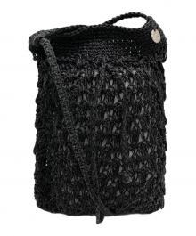 pasand by ne quittez pas（パサンドバイヌキテパ）の古着「メタリックサコッシュバッグ」｜ブラック