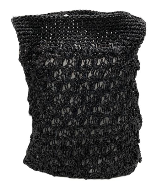 pasand by ne quittez pas（パサンドバイヌキテパ）pasand by ne quittez pas (パサンドバイヌキテパ) メタリックサコッシュバッグ ブラックの古着・服飾アイテム