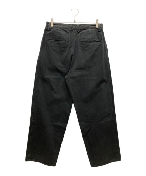 HELLY HANSEN（ヘリーハンセン）HELLY HANSEN (ヘリーハンセン) TWILL WIDE TROUSERS ブラック サイズ:Ⅼの古着・服飾アイテム