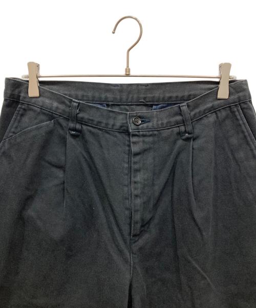 HELLY HANSEN（ヘリーハンセン）HELLY HANSEN (ヘリーハンセン) TWILL WIDE TROUSERS ブラック サイズ:Ⅼの古着・服飾アイテム