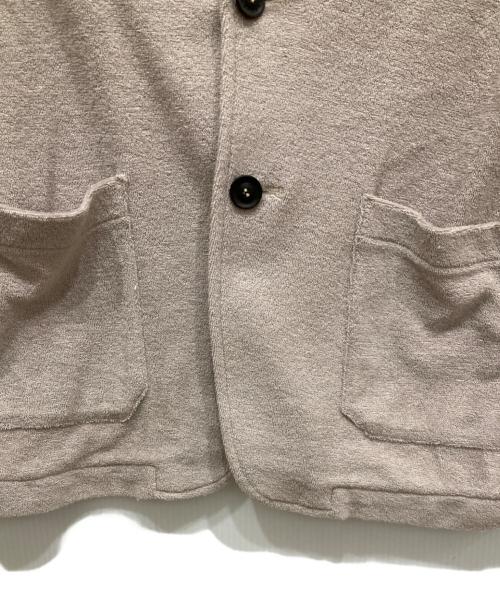 T-JACKET By TONELLO（ティージャケット バイ トネッロ）T-JACKET By TONELLO (ティージャケット バイ トネッロ) パイル2Bジャケット ベージュ サイズ:Sの古着・服飾アイテム