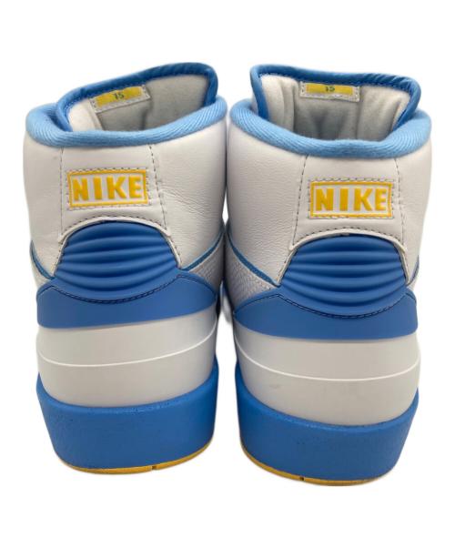NIKE（ナイキ）NIKE (ナイキ) AIR JORDAN 2 RETRO MELO ホワイト×ブルー サイズ:26.5の古着・服飾アイテム