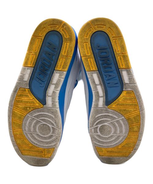 NIKE（ナイキ）NIKE (ナイキ) AIR JORDAN 2 RETRO MELO ホワイト×ブルー サイズ:26.5の古着・服飾アイテム