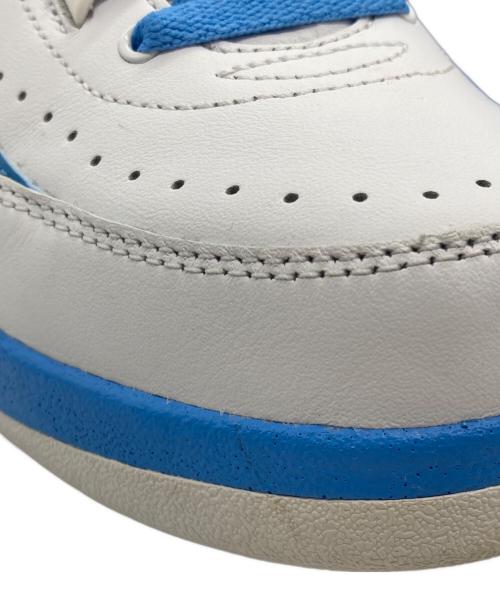NIKE（ナイキ）NIKE (ナイキ) AIR JORDAN 2 RETRO MELO ホワイト×ブルー サイズ:26.5の古着・服飾アイテム