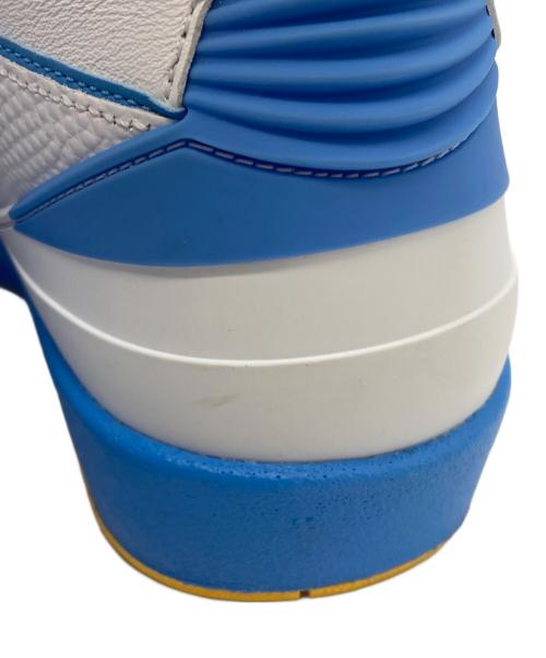 NIKE（ナイキ）NIKE (ナイキ) AIR JORDAN 2 RETRO MELO ホワイト×ブルー サイズ:26.5の古着・服飾アイテム