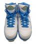 中古・古着 NIKE (ナイキ) AIR JORDAN 2 RETRO MELO ホワイト×ブルー サイズ:26.5：11000円