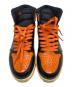 中古・古着 NIKE (ナイキ) AIR JORDAN1 ブラック×オレンジ サイズ:26.5：13000円