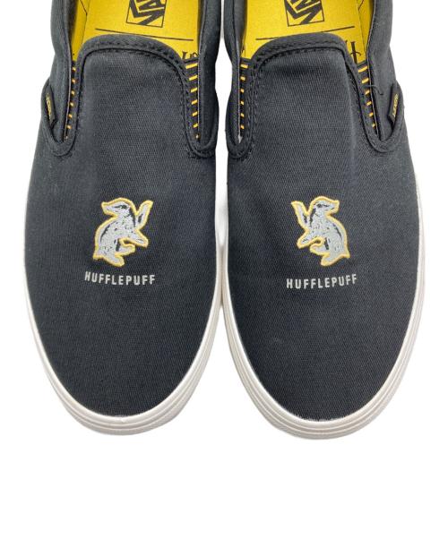 VANS（ヴァンズ）VANS (バンズ) HARRY POTTER (ハリーポッター) Slip-On in Hufflepuff ブラック サイズ:27.5の古着・服飾アイテム