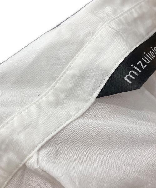 mizuiro-ind（ミズイロインド）mizuiro-ind (ミズイロインド) バックロングシャツ ホワイト サイズ:-の古着・服飾アイテム