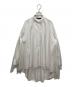mizuiro-ind（ミズイロインド）の古着「バックロングシャツ」｜ホワイト