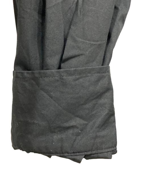 mizuiro-ind（ミズイロインド）mizuiro-ind (ミズイロインド) バックロングシャツ ブラック サイズ:-の古着・服飾アイテム