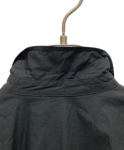 mizuiro-ind（ミズイロインド）mizuiro-ind (ミズイロインド) バックロングシャツ ブラック サイズ:-の古着・服飾アイテム