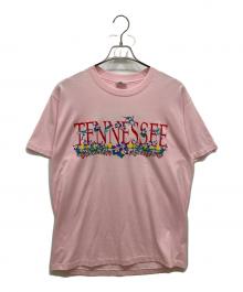 Hanes（ヘインズ）の古着「プリントTシャツ」｜ピンク
