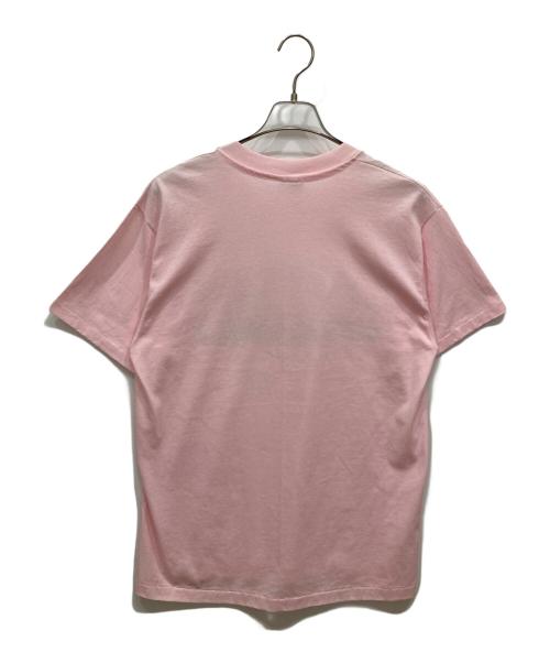 Hanes（ヘインズ）Hanes (ヘインズ) プリントTシャツ ピンク サイズ:Ⅼの古着・服飾アイテム