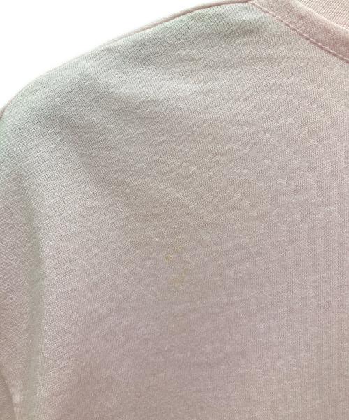 Hanes（ヘインズ）Hanes (ヘインズ) プリントTシャツ ピンク サイズ:Ⅼの古着・服飾アイテム