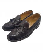 REGALリーガル）の古着「タッセルウィングチップローファー」｜ブラウン