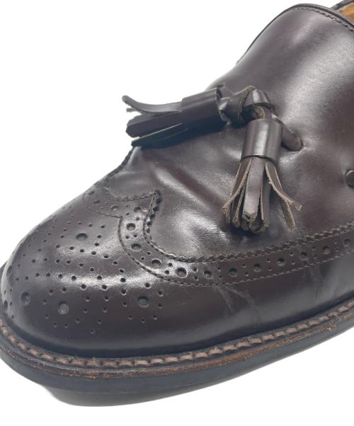 REGAL（リーガル）REGAL (リーガル) タッセルウィングチップローファー ブラウン サイズ:26.5CMの古着・服飾アイテム