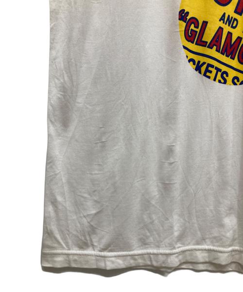 Thee Hysteric XXX（ジィ ヒステリックトリプルエックス）Thee Hysteric XXX (ジィ ヒステリックトリプルエックス) THE ROLLING STONES RS ホワイト サイズ:XLの古着・服飾アイテム