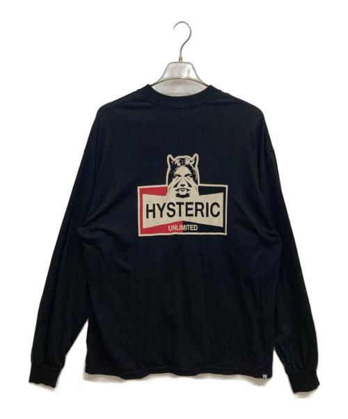 Hysteric Glamour（ヒステリックグラマー）Hysteric Glamour (ヒステリックグラマー) UNLIMITED Tシャツ ブラック サイズ:XLの古着・服飾アイテム
