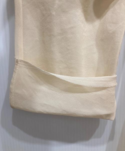 Plage（プラージュ）Plage (プラージュ) SHEER COTTON VN ブラウス ベージュ サイズ:-の古着・服飾アイテム