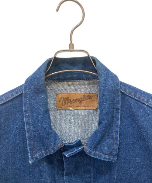 Wrangler（ラングラー）Wrangler (ラングラー) 90’ｓウエスタンデニムジャケット インディゴ サイズ:-の古着・服飾アイテム