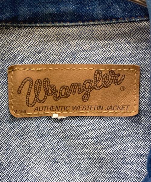 Wrangler（ラングラー）Wrangler (ラングラー) 90’ｓウエスタンデニムジャケット インディゴ サイズ:-の古着・服飾アイテム