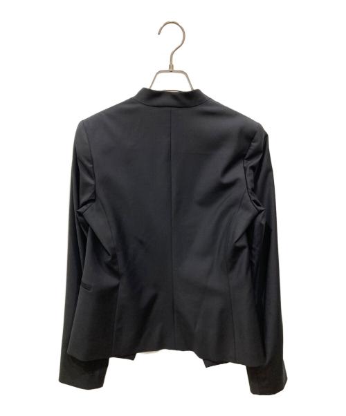 theory luxe（セオリーリュクス）theory luxe (セオリーリュクス) ノーカラージャケット ネイビー サイズ:36の古着・服飾アイテム