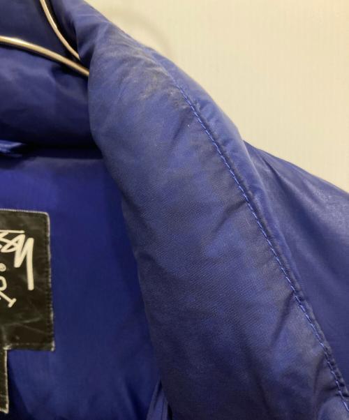 STUSSY AUTHENTIC GEAR（ステューシーオーセンティックギア）STUSSY authentic gear (ステューシーオーセンティックギア) ダウンジャケット パープル サイズ:Ⅼの古着・服飾アイテム