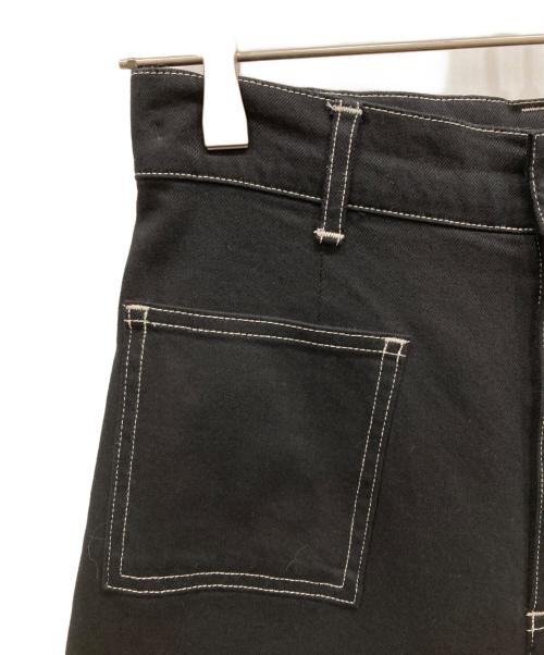 Ron Herman（ロンハーマン）Ron Herman (ロンハーマン) ブラックワイドパンツ ブラック サイズ:XSの古着・服飾アイテム