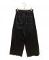 Ron Herman (ロンハーマン) ブラックワイドパンツ ブラック サイズ:XS：5000円