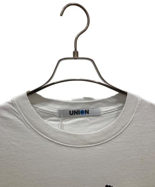 UNION（ユニオン）UNION (ユニオン) THE BEST FUKING SOUND AROUND Tシャツ ホワイト サイズ:Ⅼの古着・服飾アイテム