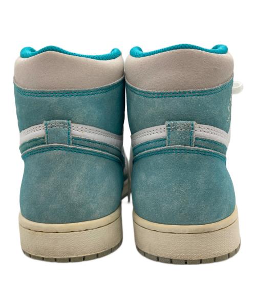 NIKE（ナイキ）NIKE (ナイキ) AIR JORDAN1 ブルー×ホワイト サイズ:28の古着・服飾アイテム