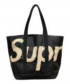 SUPREMEシュプリーム）の古着「Raffia Tote」｜ブラック