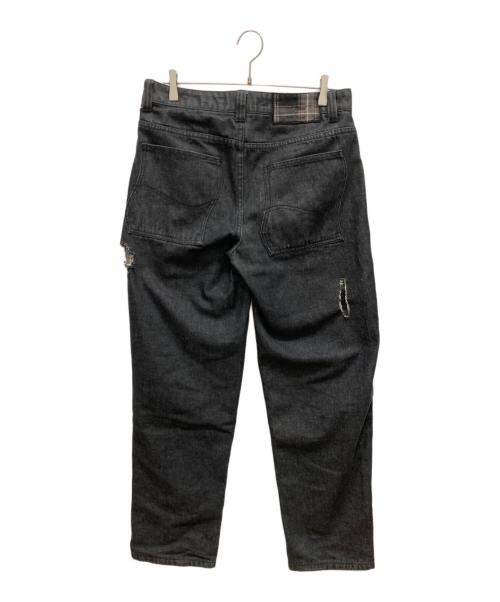 Dime（ダイム）Dime (ダイム) Secret Baggy Denim Pants ブラック サイズ:30の古着・服飾アイテム