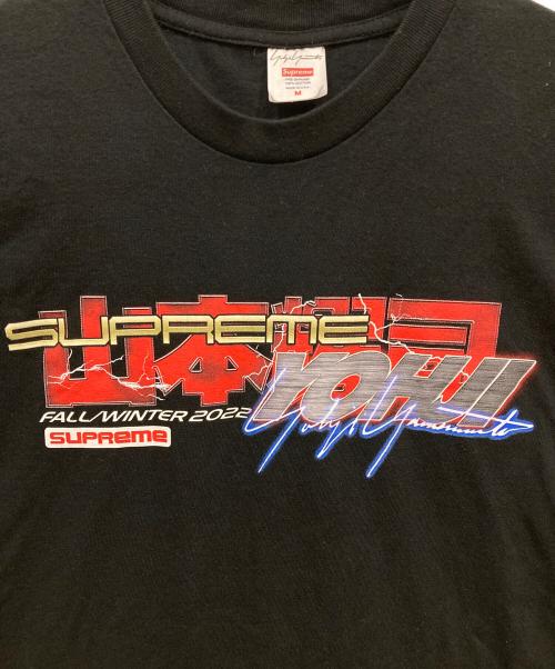 SUPREME（シュプリーム）Supreme (シュプリーム) YOHJI YAMAMOTO (ヨウジヤマモト) TEKKEN Tee ブラック サイズ:Ⅿの古着・服飾アイテム
