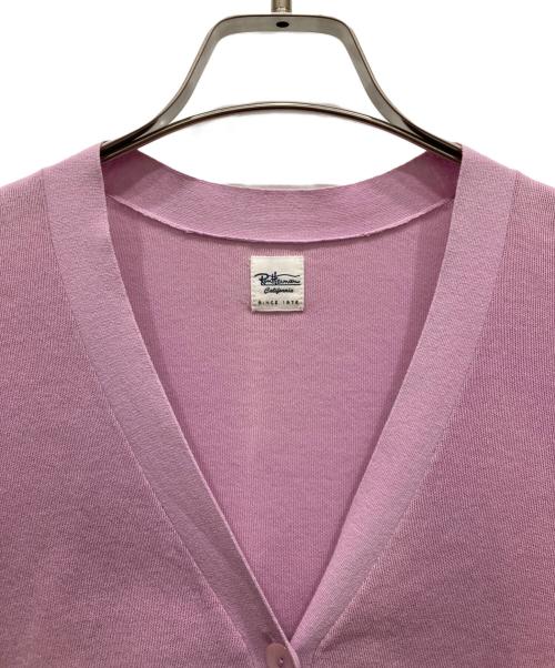 Ron Herman（ロンハーマン）Ron Herman (ロンハーマン) V Neck Knit Cardigan ピンク サイズ:XSの古着・服飾アイテム