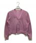 Ron Herman（ロンハーマン）の古着「V Neck Knit Cardigan」｜ピンク