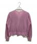 Ron Herman (ロンハーマン) V Neck Knit Cardigan ピンク サイズ:XS：3500円